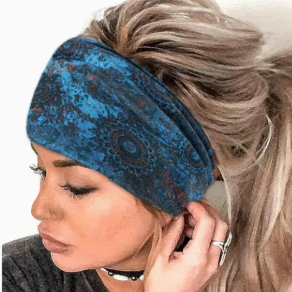 New Gypsy Boho Patterned Headband - Picture 1 of 1